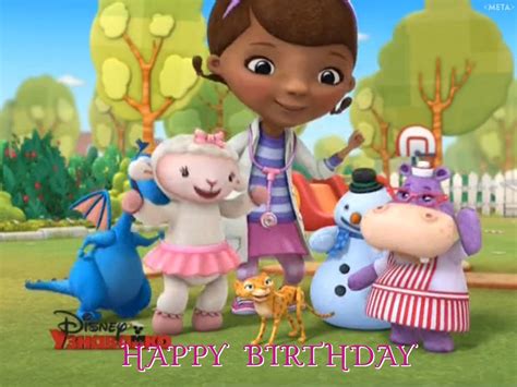 doc mcstuffins birthday | Doc mcstuffins birthday, Happy birthday cards, Mcstuffins