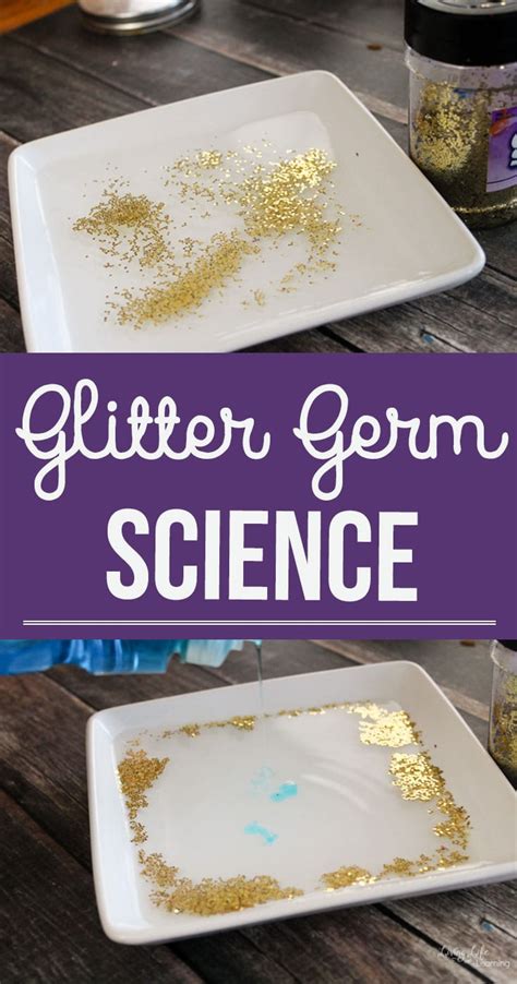 Glitter Germ Experiment