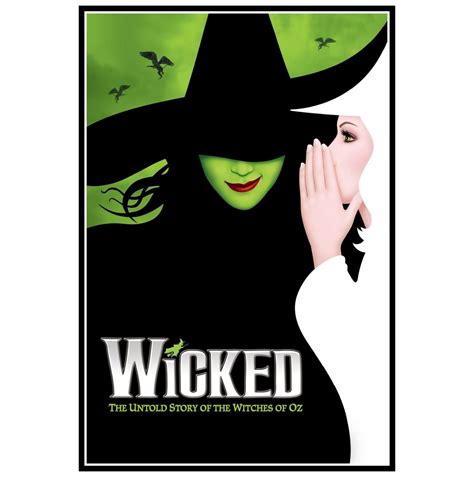 Wicked The Musical Poster Print And Canvas Print – Poster | Canvas Wall ...