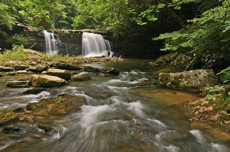 Mill Creek Falls West Virginia Photograph by Ulrich Burkhalter