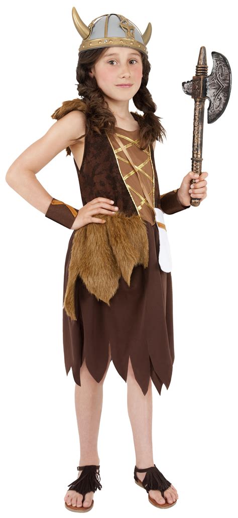 Kids Viking Girl Costume