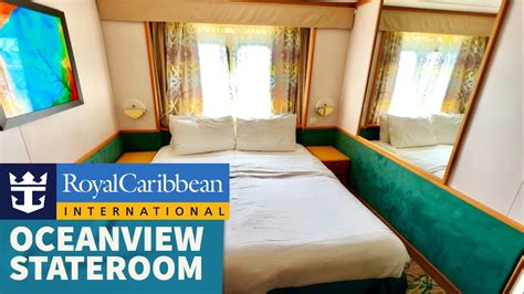 Enchantment of the Seas - Oceanview Stateroom Tour | Royal Caribbean ...