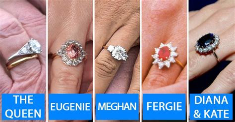 Meghan Markle, Kate Middleton and The Queen, engagement ring values ...