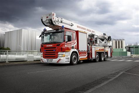 Scania P 400 8x2 turntable ladder | Fire trucks, Rescue vehicles ...