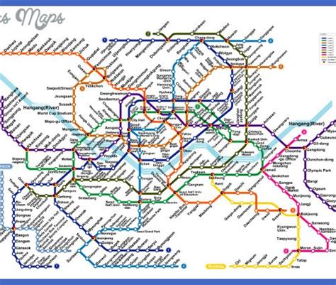 seoul subway map pdf english Archives - ToursMaps.com