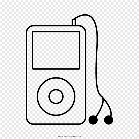 Ipod With Headphones Clip Art