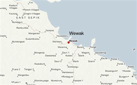 Wewak Location Guide