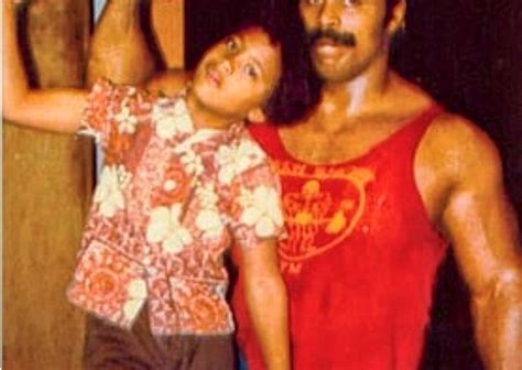 Rare Photos of The Rock Dwayne Johnson and Father Rocky Johnson ...