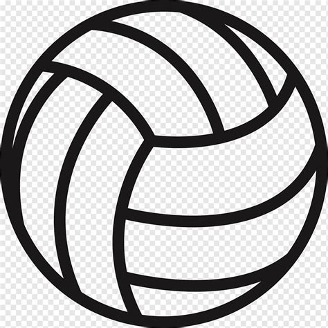 Volleyball, städtische Frauen, Bereich, Ball, Schwarz und weiß png ...