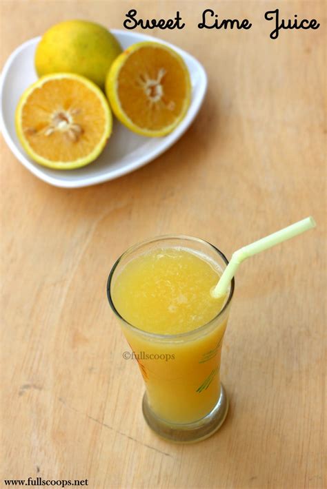 Mosambi Juice Recipe | Sweet Lime Juice ~ Full Scoops - A food blog with easy,simple & tasty ...