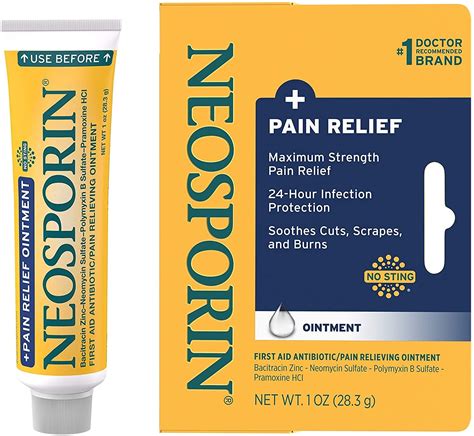 Neosprin Pain Relief Maximum Strength Infection Protection Ointement, 1 ...