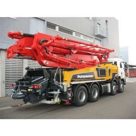 Minimum 1 Month Concrete Boom Pump Rental Service, In India in Faridabad