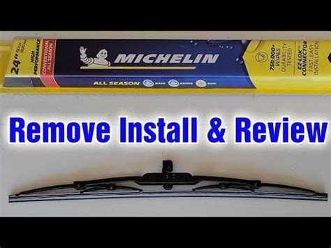 how to install michelin windshield wiper blades - Car Objective