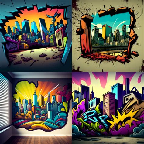 Graffiti Created with AI (10 Examples) - Graffid