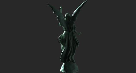 Angel light statue 3D model - TurboSquid 1508363