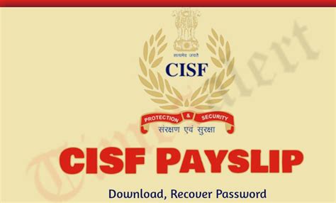 CISF Salary Slip 2024 - CISF Constable Salary in Hand, Pay Slip