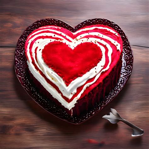 Heart Shape Red Velvet Cake – CM ND CELEBRATE'S