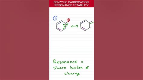 Benzylic Carbocation Stability and Resonance - YouTube