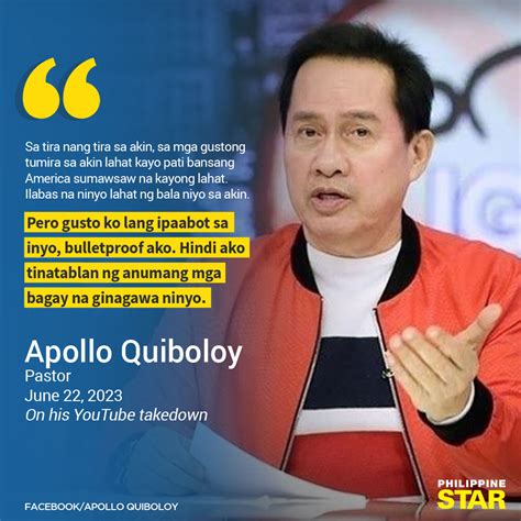 Quiboloy Quotes