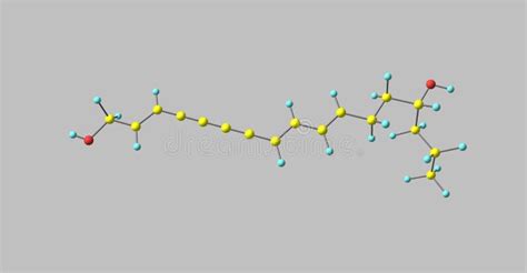 Proguanil Molecular Structure Isolated on Black Stock Illustration - Illustration of falciparum ...