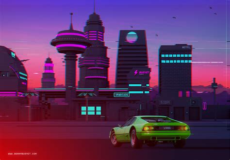 Synthwave Artwork – Denny Busyet