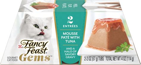 Amazon.com : Mousse Pate Wet Cat Food. Fancy Feast Gems Mousse Pate ...