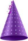 Purple Party Hat PNG Clip Art Image | Gallery Yopriceville - High-Quality Free Images and ...
