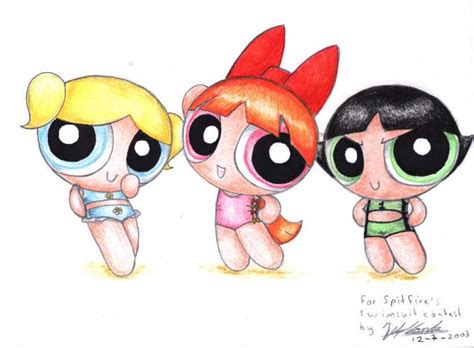 Swimsuit Puffs by Puffheadz on DeviantArt