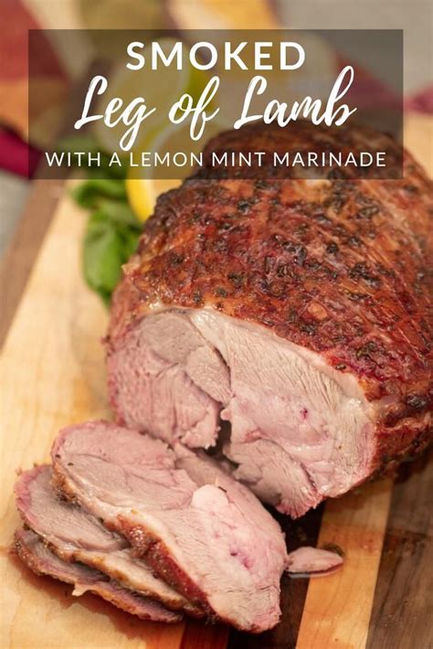 Smoked Leg of Lamb is an amazing way to enjoy the taste of lamb. This ...