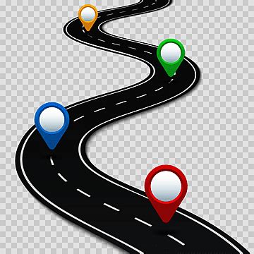 Road Map PNG Transparent Images Free Download | Vector Files | Pngtree