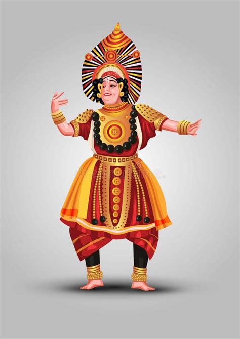 Karnataka Yakshagana Stock Illustrations – 15 Karnataka Yakshagana ...