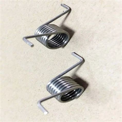 Silver Stainless Steel Double Torsion Springs, For Industrial at Rs 14 ...