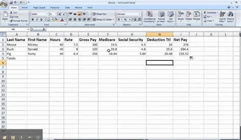 mj payroll spreadsheet tips - YouTube