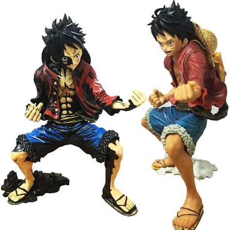 Anime 7" One Piece Monkey D Luffy Gear Second Battle Ver. Figuarts Zero ...