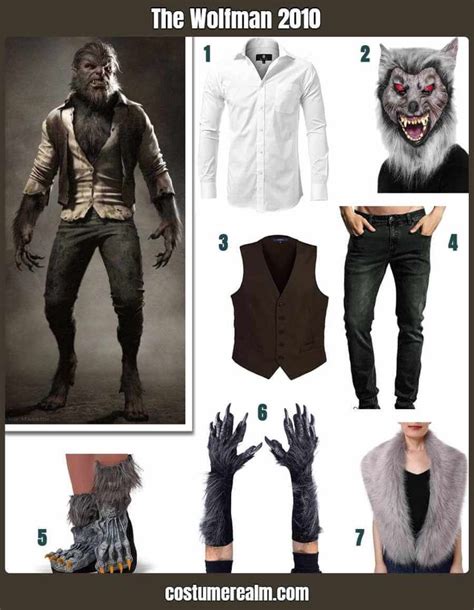 How To Dress Like The Wolfman Costume 2010 Guide For Cosplay & Halloween | Werewolf costume ...