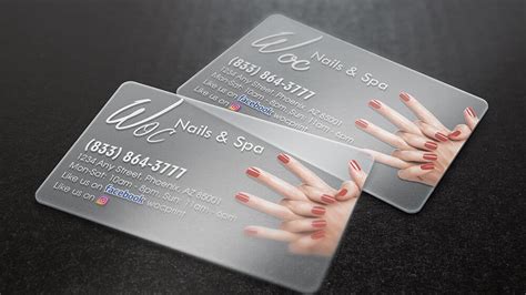 Design Your Way to the Top: Nail Salon Business Card Ideas That Impress ...