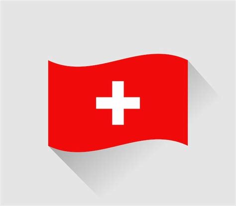 Premium Vector | Swiss flag