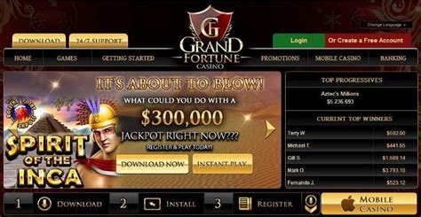 Grand Fortune Casino Review & Bonus