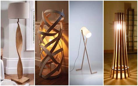 17 Delightful Wooden Floor Lamp Designs That Will Catch Your Eye