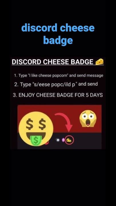 discord cheese badge - YouTube