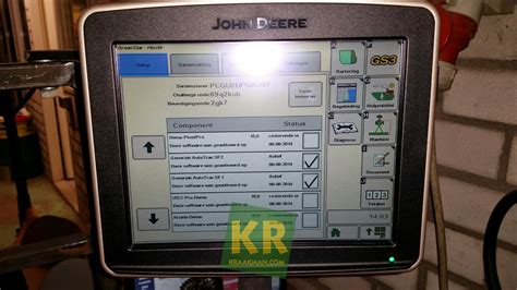 John Deere GPS, activatie/software licentie AutoTrac SF2 Activation Key, Platform to Generic (NT ...