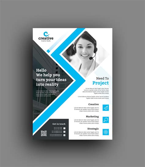 Edison Modern Business Corporate Flyer Template | Business brochure ...