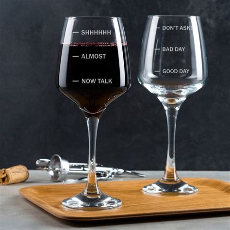 Friend Funny Wine Glasses / From funny wine glasses to kitschy socks that might magically make a ...