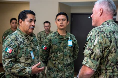 DVIDS - Images - Rear Adm. Arturo García Fernández, Mexican Navy, chief of logistics section of ...