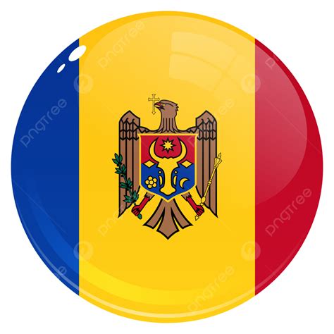 Countries Flags Clipart Hd PNG, Round Country Flag Moldova, Round, Country, Flag Moldova PNG ...