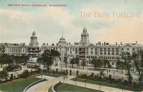 The Daily Postcard: The Royal Infirmary - Manchester, England