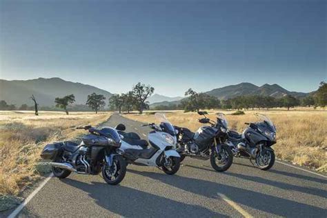 Touring 4 Ways: BMW R1200RT vs. Honda CTX1300 Deluxe vs. Suzuki Burgman ...