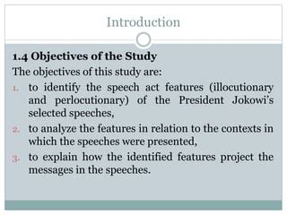 The types of illocutionary and perlocutionary acts as | PPT