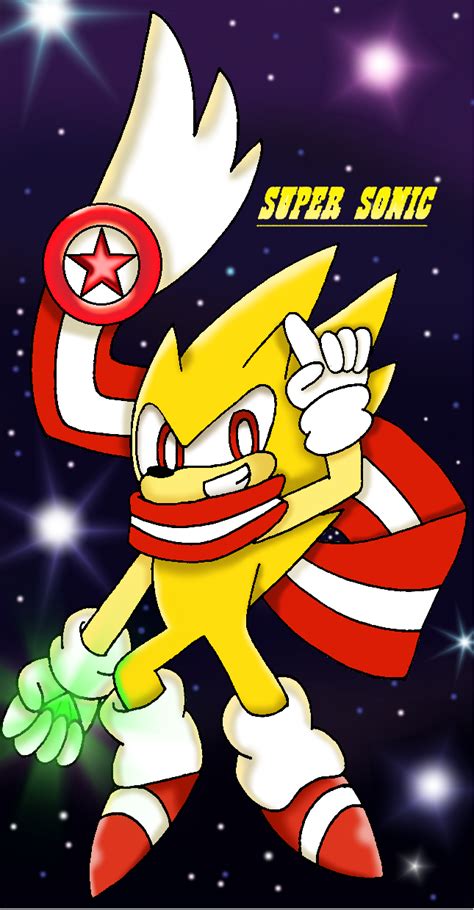 Sonic Skyline: Super Sonic by NavitGB on DeviantArt