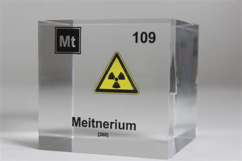 Meitnerium Element Cube – Engineered Labs